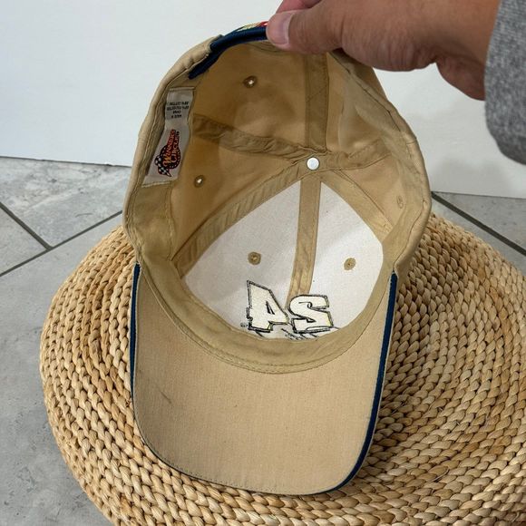 Dupont Motorsport Jeff Gordon # 24 Nascar cap hat strapback Tan - Picture 6 of 7